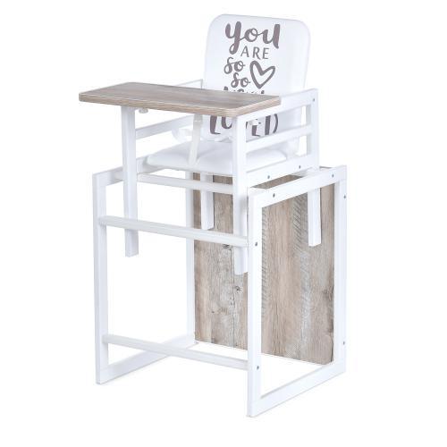 Стульчик для кормления трансформер 2в1 Nature Дуб клондайк Стульчик для кормления трансформер 2в1 Nature Дуб клондайк