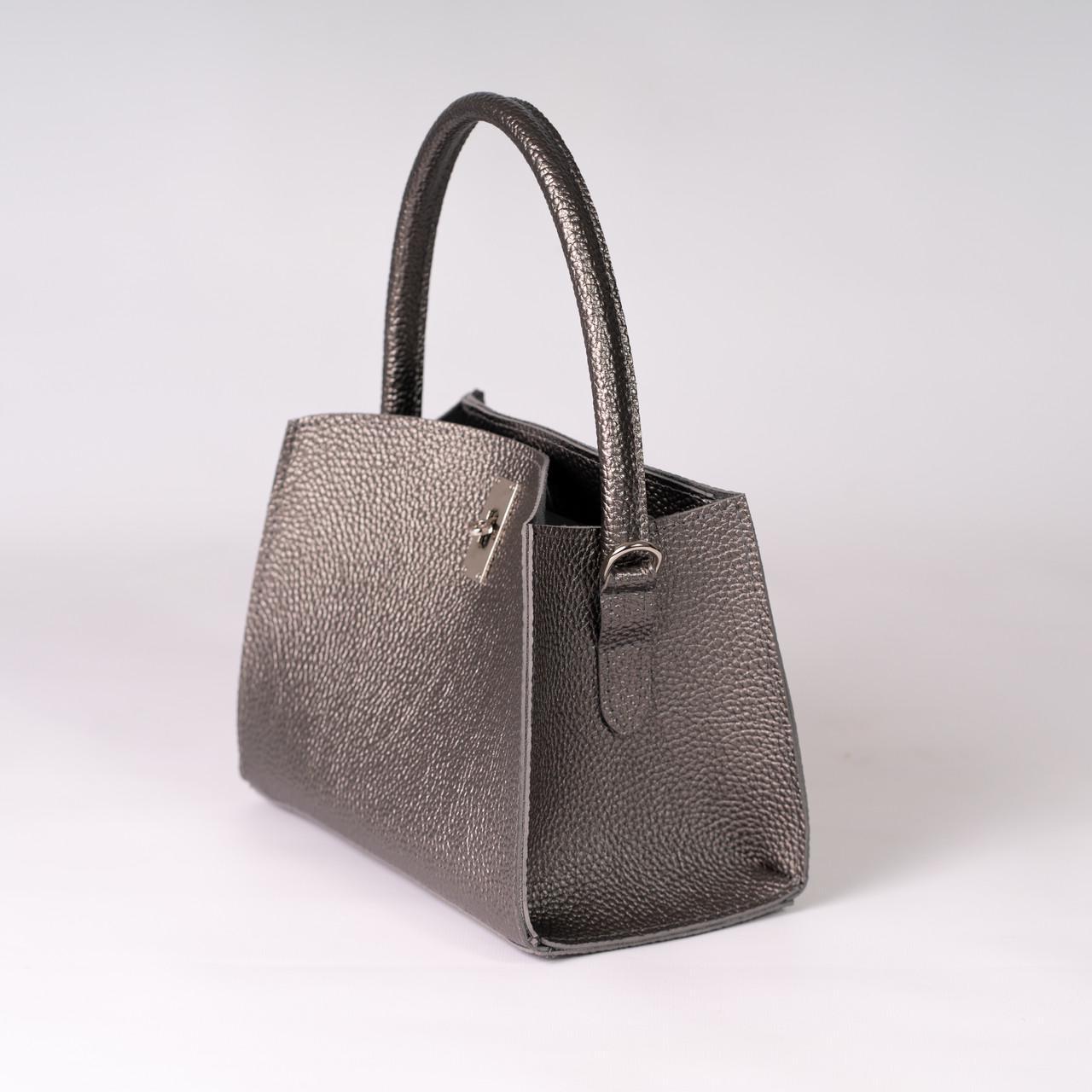 Сумка женская кросс-боди XENIA № 09-24 Серый - фото 4