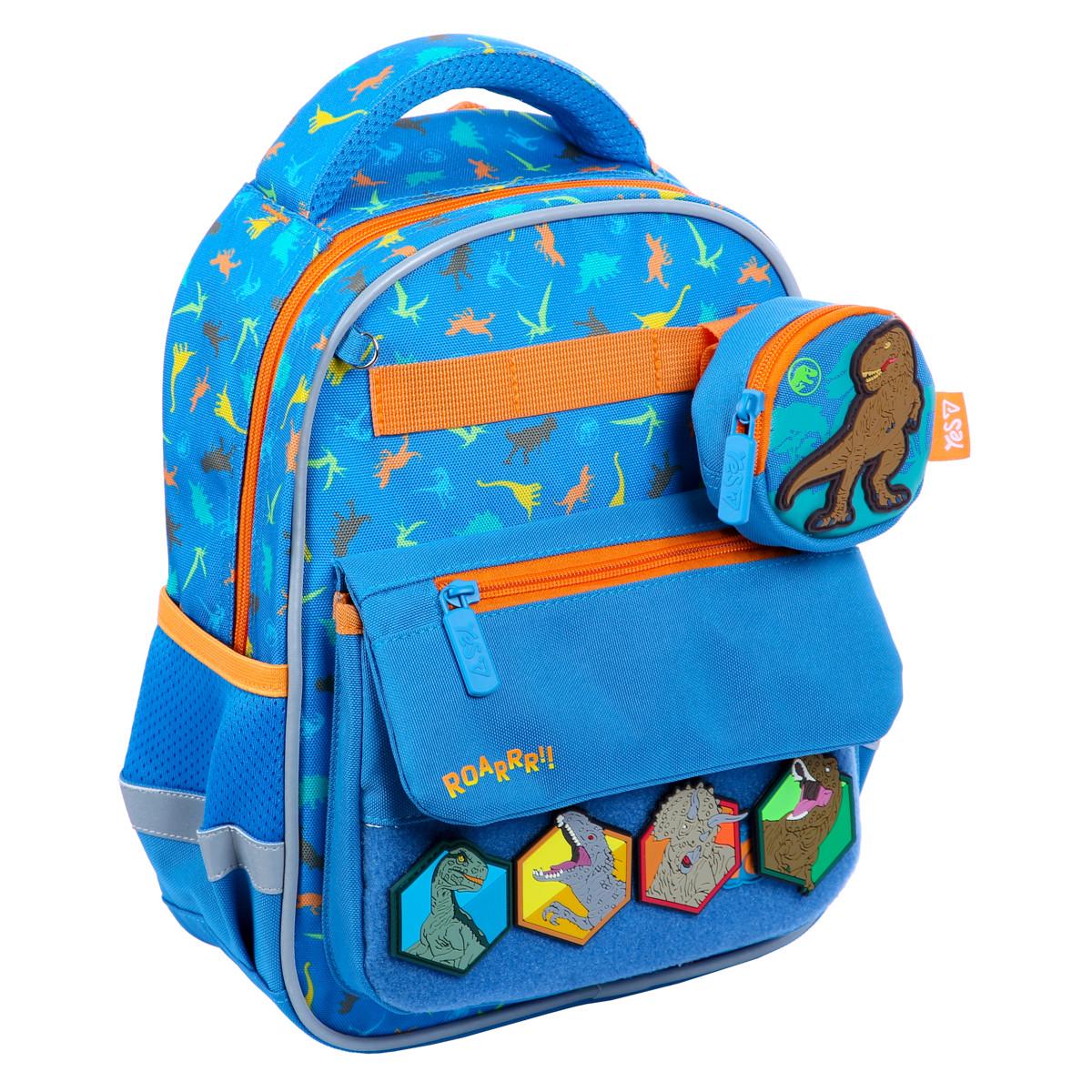 Рюкзак детский YES Jurassic World Dino Friends K-37XS для мальчика 32 см (550463)
