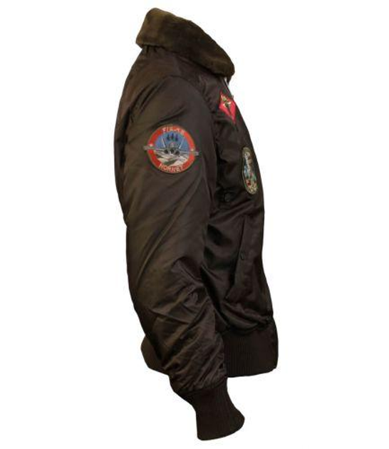 Бомбер Top Gun B-15 with patches S Brown (TGJ1542PBRS) - фото 3 Бомбер Top Gun B-15 with patches S Brown (TGJ1542PBRS) - фото 3