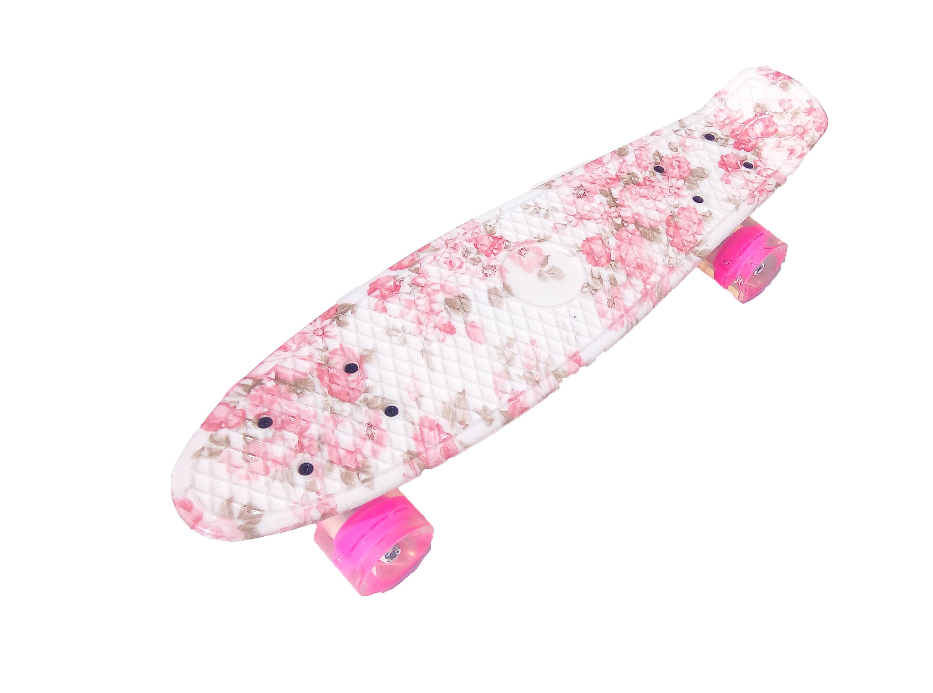 Пенниборд Penny Style 22" светящиеся колеса Rose (2T2034) Пенниборд Penny Style 22" светящиеся колеса Rose (2T2034)