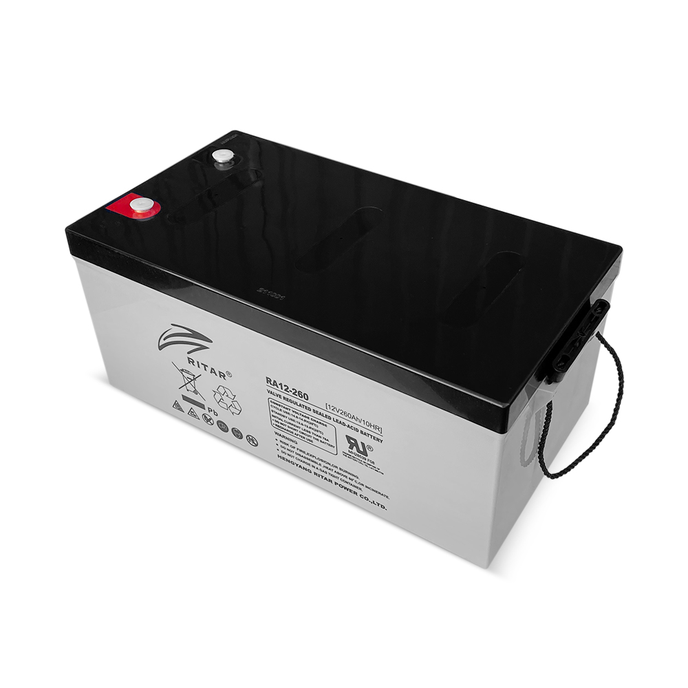 Аккумулятор свинцово-кислотный Ritar RA12-260 AGM 12V 260 Ah для ИБП (21628) Аккумулятор свинцово-кислотный Ritar RA12-260 AGM 12V 260 Ah для ИБП (21628)
