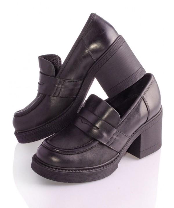 Лоферы женские Karin 7138 р. 35 Черный