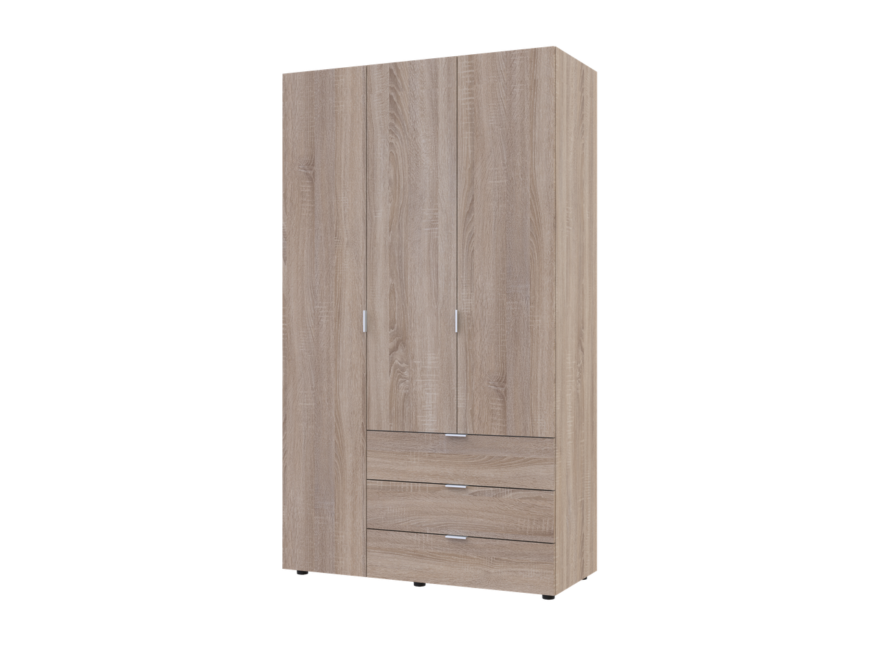 Шкаф распашной для одежды Doros Гелар 116,2х49,5х203,4 см Дуб сонома (26795716) - фото 1 Шкаф распашной для одежды Doros Гелар 116,2х49,5х203,4 см Дуб сонома (26795716) - фото 1