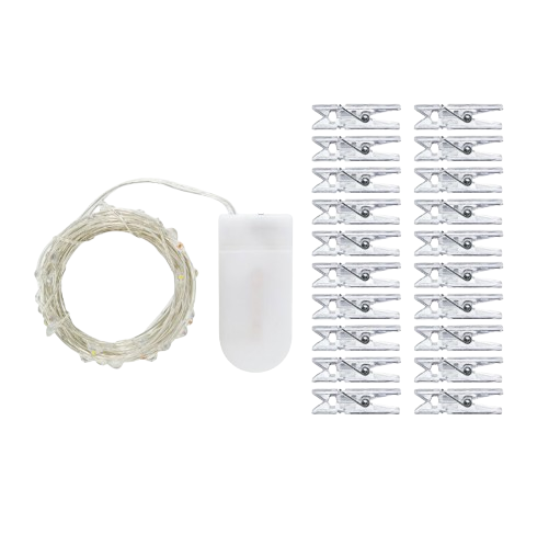 Гирлянда светодиодная с клипсами для фото (1185813134)