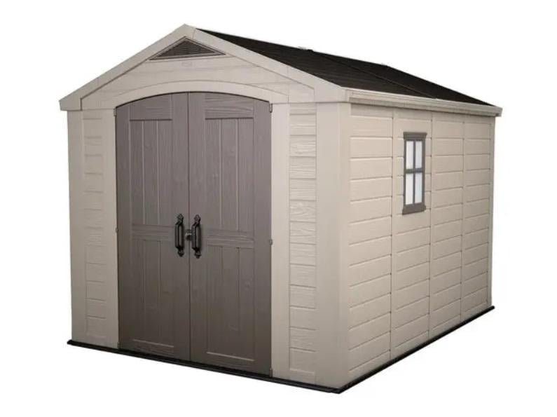 Сарай садовый пластиковый Keter FACTOR 257x332x243 см Бежевый (7290103664961)