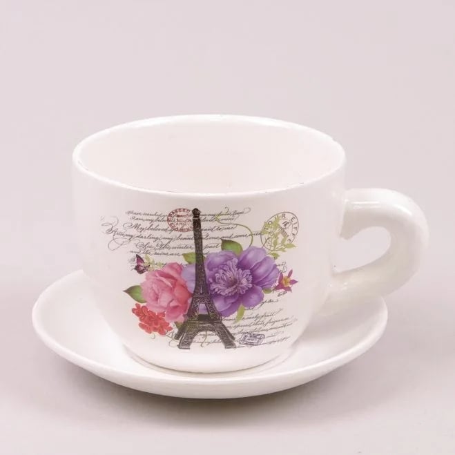 Горшок керамический Flora Чашка(37868)