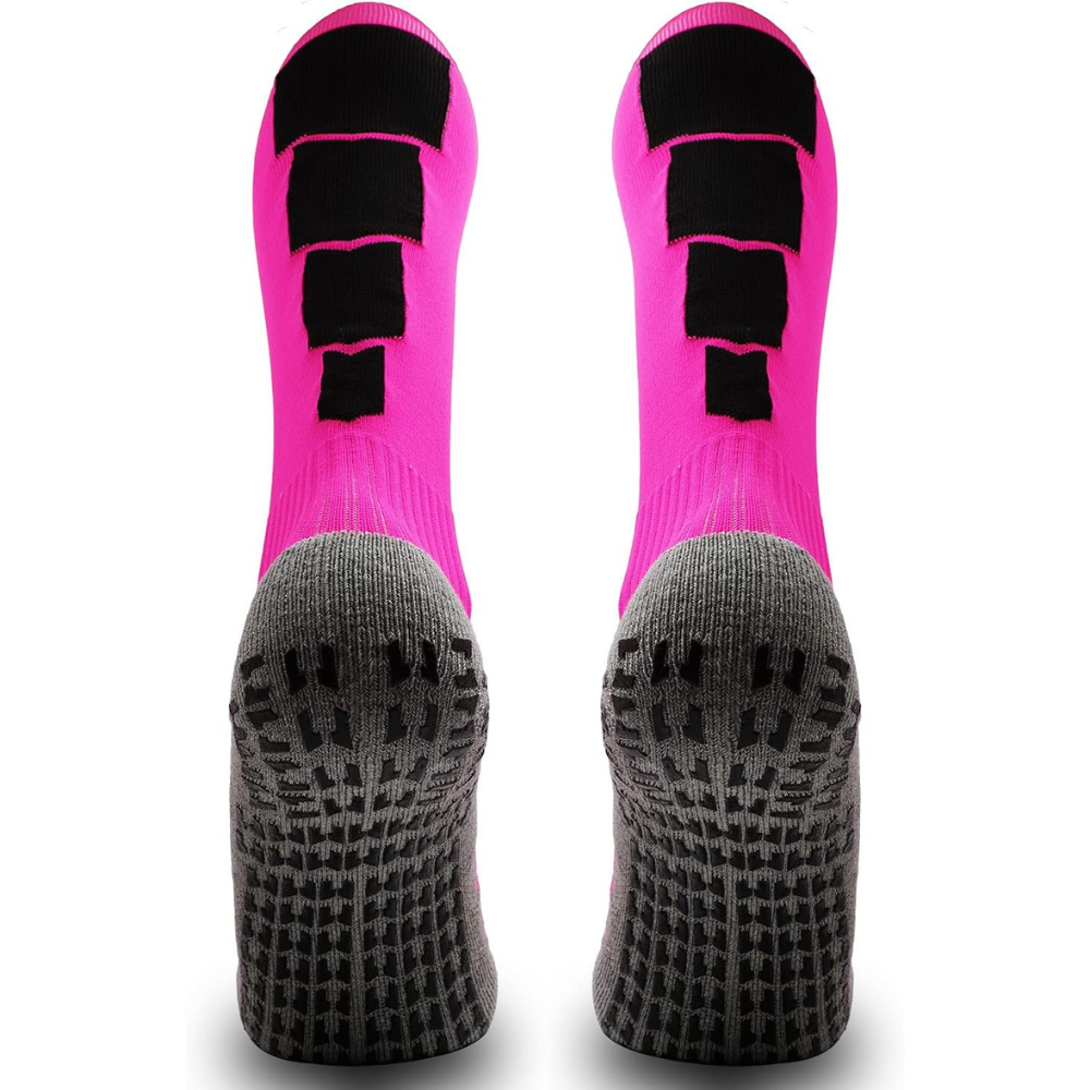 Гетри футбольні ігрові тренувальні спортивні з антиковзним покриттям L EU р. 42-45 Рожевий - фото 3