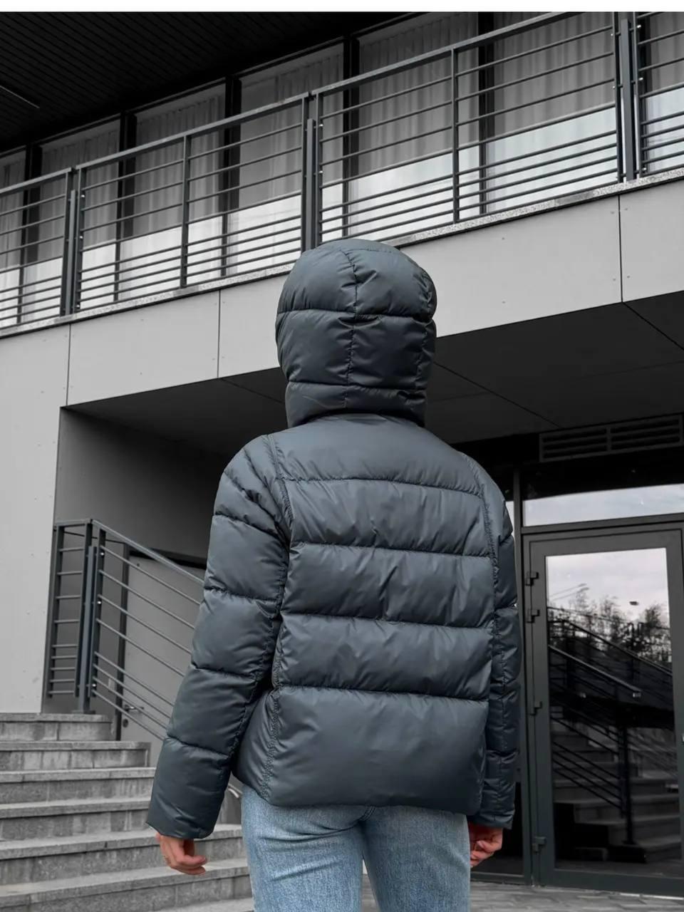 Пуховик жіночий зимовий D&V Coture DV-009 р. 46 Фісташковий (29175893) - фото 5 Пуховик жіночий зимовий D&V Coture DV-009 р. 46 Фісташковий (29175893) - фото 5