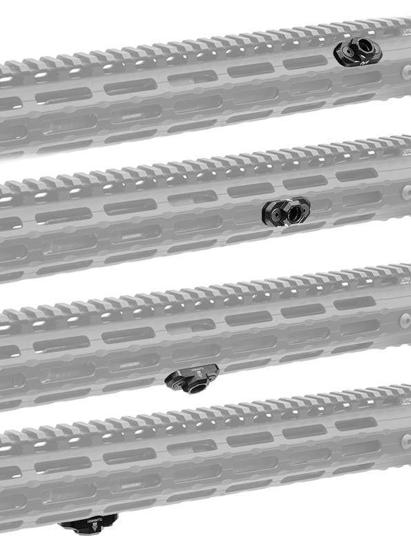 Адаптер QD UTG з кріпленням на M-LOK Чорний (TLUSW001) - фото 2