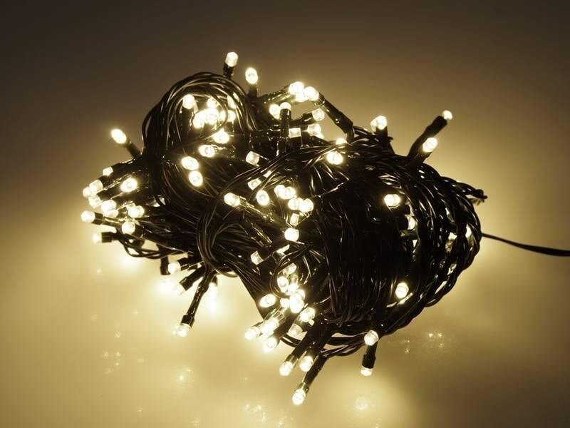 Гирлянда светодиодная Бахрома 3х0,5 м с переходником Теплый белый (ULT-5415740)