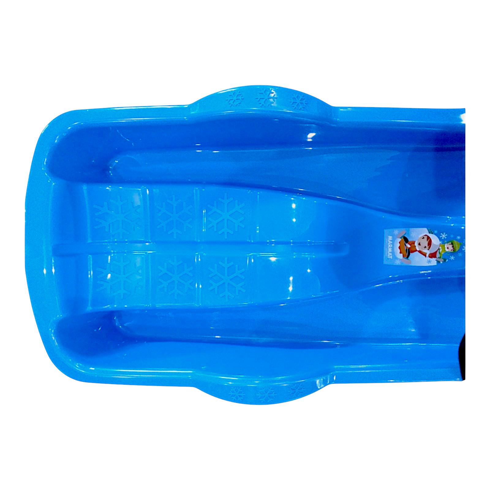 Санки дитячі з ручками Marmat Karol Синій (11144) - фото 5 Санки дитячі з ручками Marmat Karol Синій (11144) - фото 5