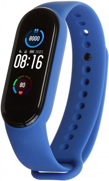 Ремешок для Xiaomi Mi Band 5/6/7 Royal Blue (7844311) - фото 1