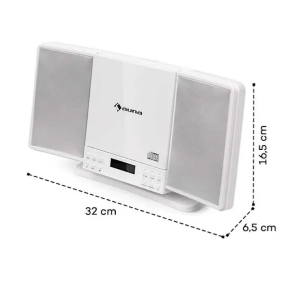 Радиоприемник Auna Harvard с Bluetooth/CD/MP3/USB-воспроизведением DAB+/FM-радио (10035292) - фото 5 Радиоприемник Auna Harvard с Bluetooth/CD/MP3/USB-воспроизведением DAB+/FM-радио (10035292) - фото 5