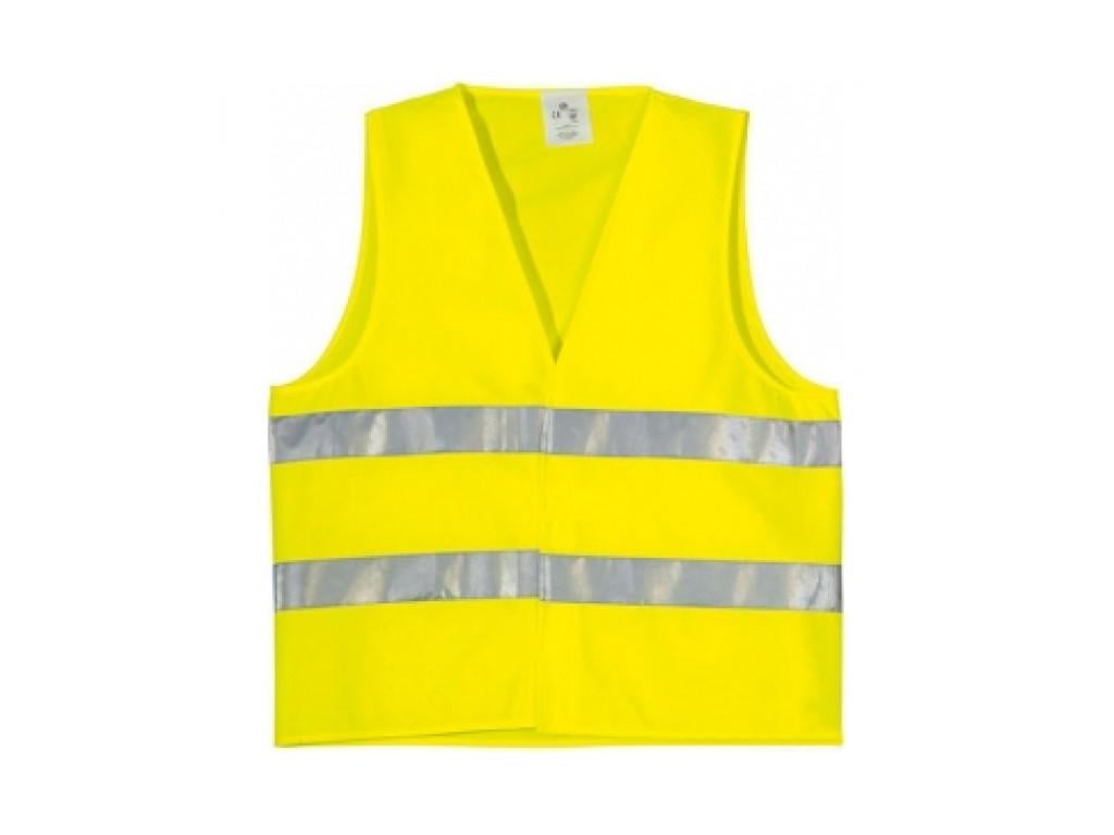 Жилет светоотражающий сигнальный 120 г XL Лимонный (P-1441) Жилет светоотражающий сигнальный 120 г XL Лимонный (P-1441)