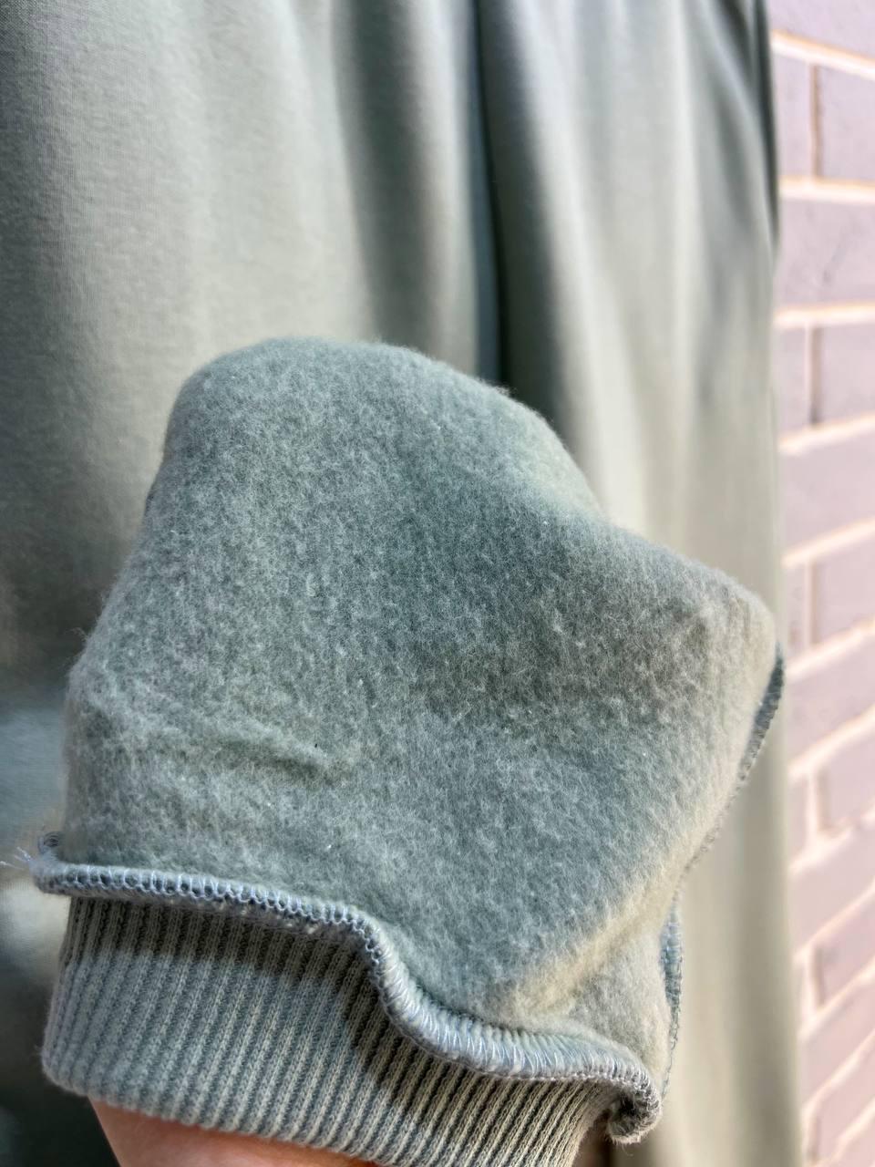 Брюки женские PEPPER MINT 24-13 спортивные джоггеры резинка на талии утепленные L Оливковый (925) - фото 7