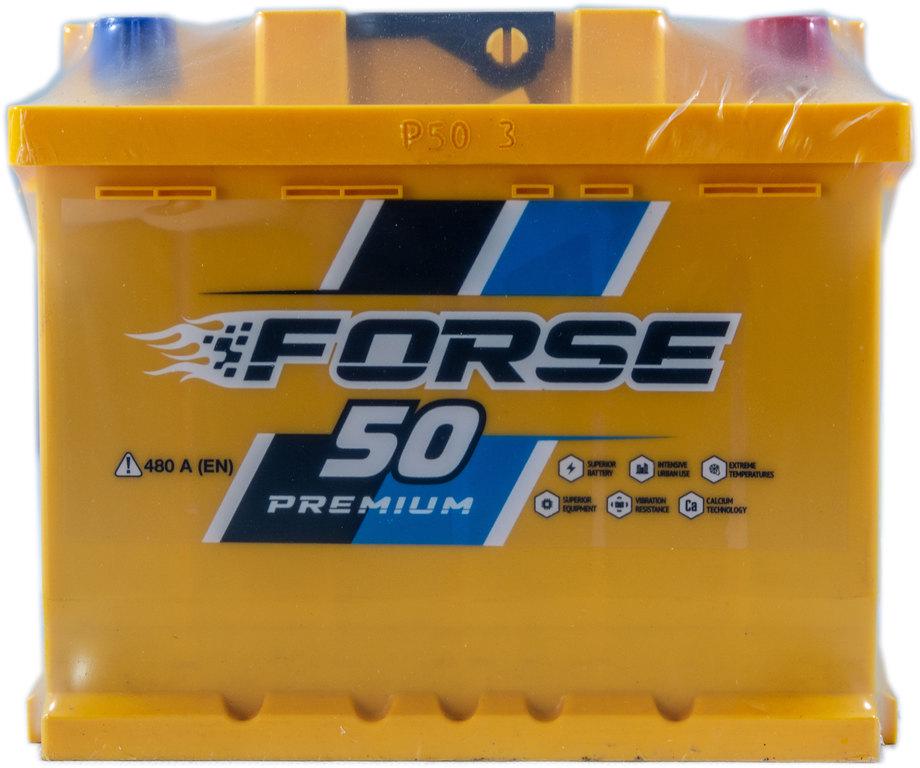 Аккумулятор Forse Premium 50 обратная плюс справа 480 А (000023004)