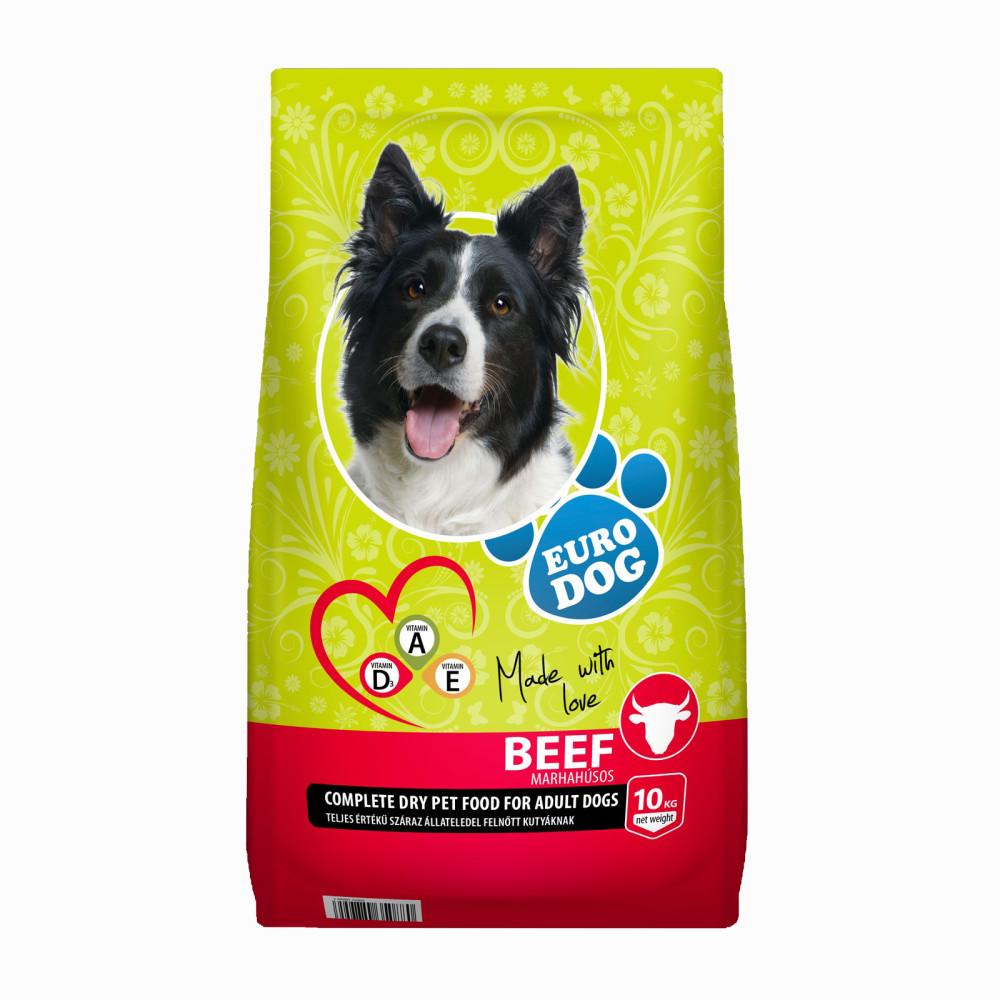 Корм для собак сухой EuroDog Beef с говядиной 10 кг (5999884350880)