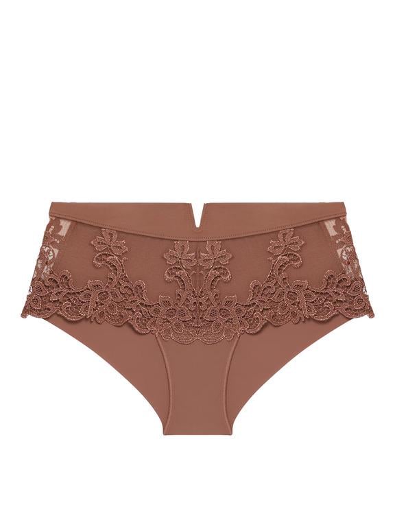 Трусы шорты женские Simone Perele р. 5 Коричневый (15C630-коричн)