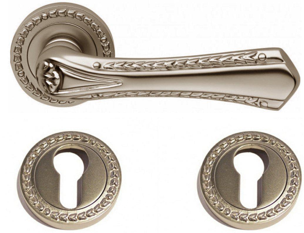 Ручки Linea Cali Sissi накладка под цилиндр Античное серебро (2060pz)