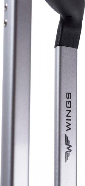 Чемодан пластиковый Wings 147 маленький Белый (8316288) - фото 2 Чемодан пластиковый Wings 147 маленький Белый (8316288) - фото 2