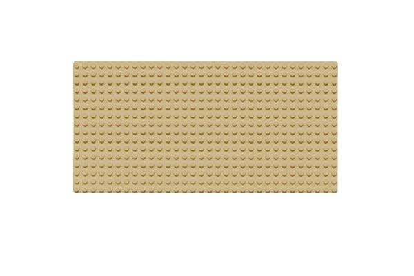 Конструктор Wange Опорна плита для конструювання 16x32 см Beige (8805)