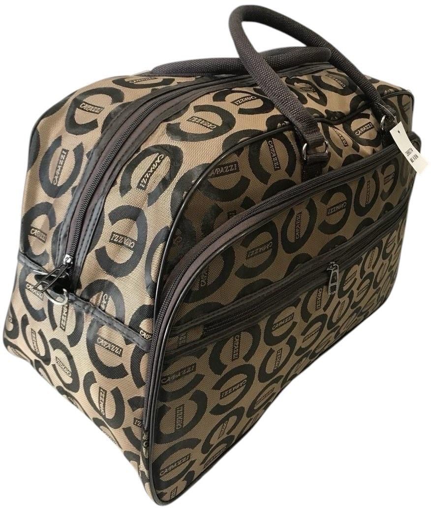 Сумка дорожная ручная кладь с длинным ремнем через плечо Коричневый (8807B) - фото 2 Сумка дорожная ручная кладь с длинным ремнем через плечо Коричневый (8807B) - фото 2