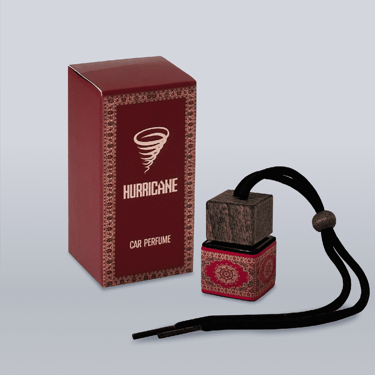 Ароматизатор в авто Hurricane Carpet с ароматом ветивер/лимон/бергамот