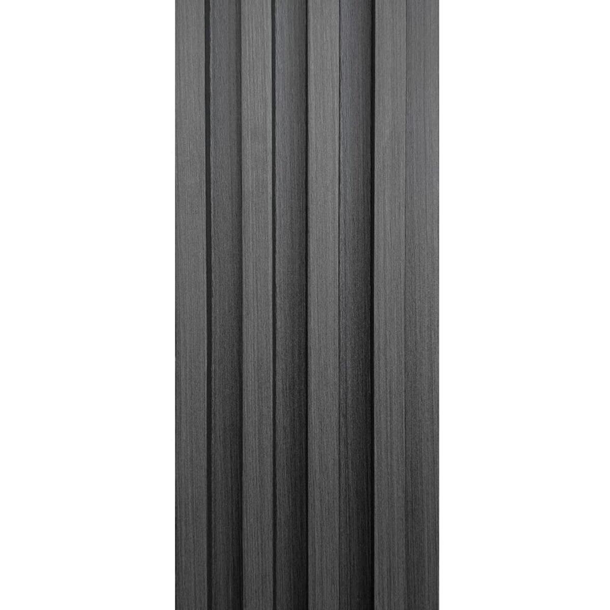 Рельс декоративный WPC стеновой 3000х160х23 мм Графит (SW-00001529) - фото 5 Рельс декоративный WPC стеновой 3000х160х23 мм Графит (SW-00001529) - фото 5