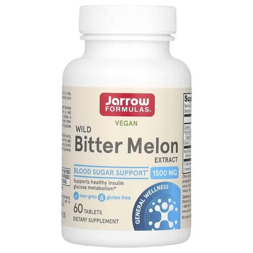 Горькая дыня Jarrow Formulas Vegan Wild Bitter Melon Extract 60 табл. (JRW-14090)
