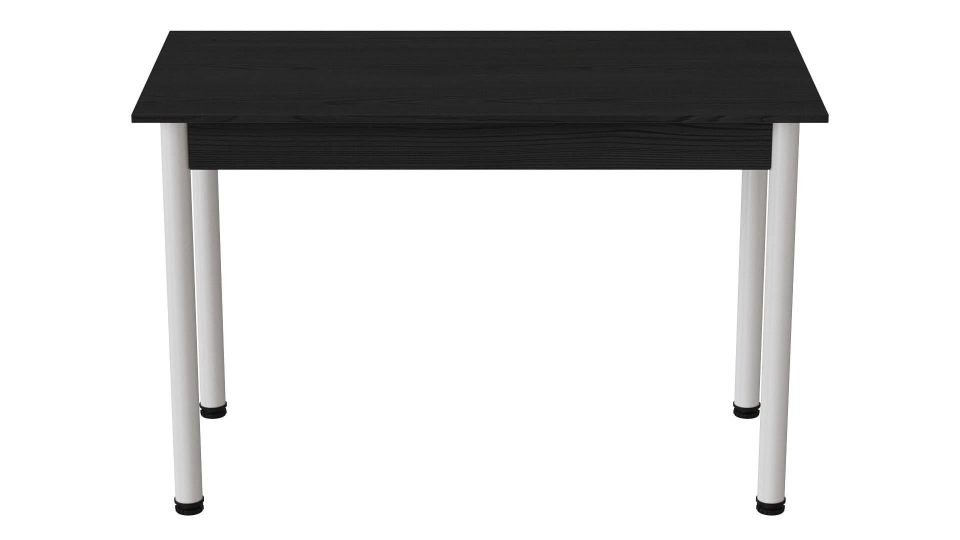 Обеденный стол Ferrum-decor Бенита ДСП 16 мм 75x120x80 см Белый/Сосна Кембра (FRD-105700)