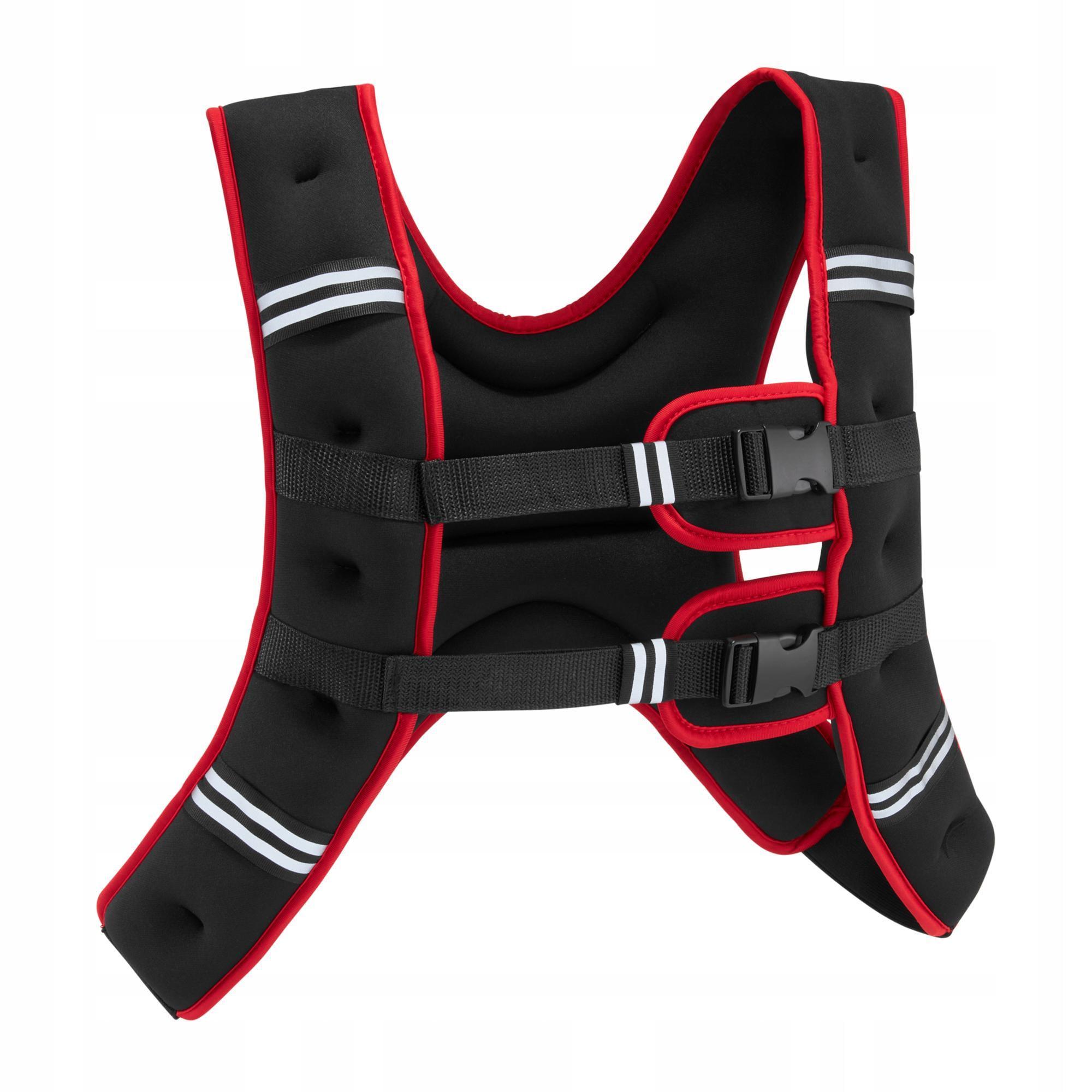 Жилет-обтяжувач для тренувань 4fizjo 5 кг Black/Red (P-5905973402156)