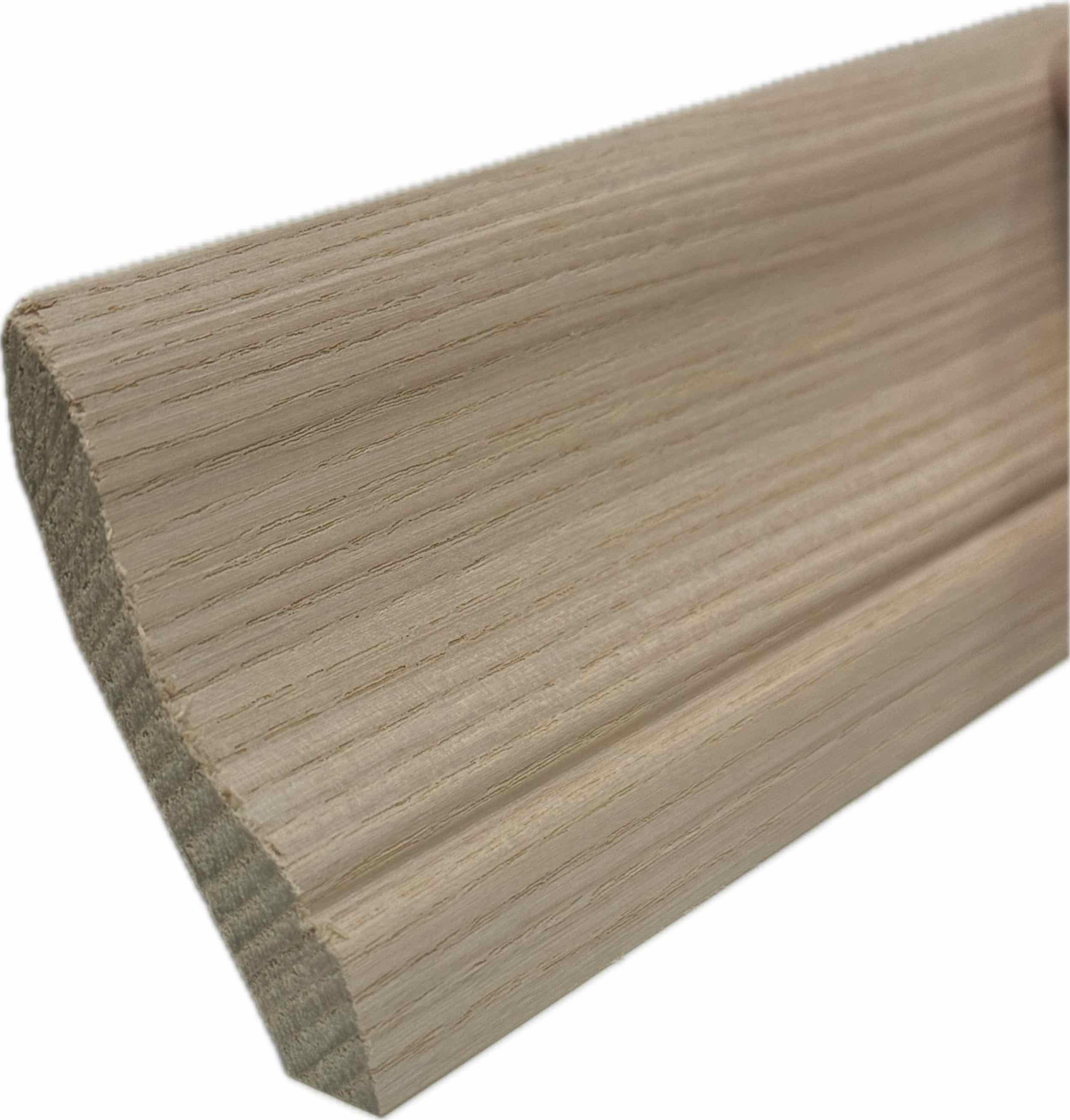 Плінтус дерев'яний з ясеню Човен 7 65х35 мм (18583978) - фото 2 Плінтус дерев'яний з ясеню Човен 7 65х35 мм (18583978) - фото 2