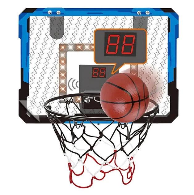 Кольцо баскетбольное игровое с мячом с электронным таблом/звуком/счетчиком очков (3009240466)