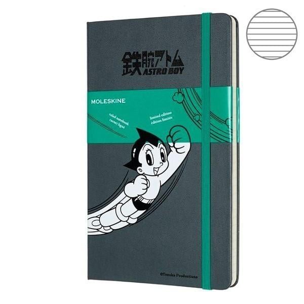 Блокнот Moleskine Astro Boy средний Серый (LEABQP060G25) - фото 2