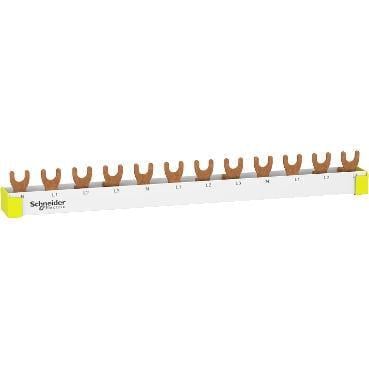 Шина вилочная Schneider Electric Resi9 3L 18 мм 12 модулей 63A (28684514)