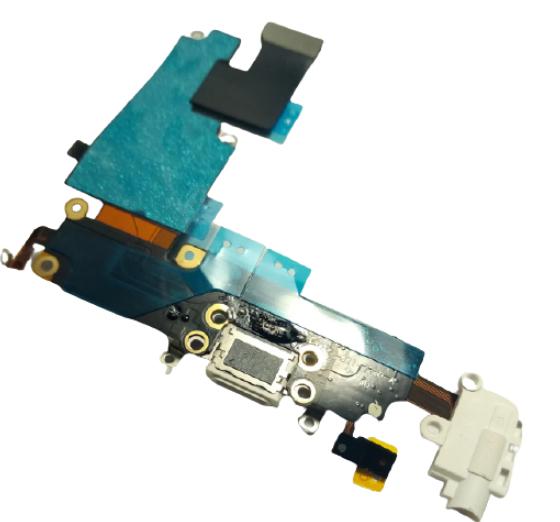 Шлейф Flat Cable основной зарядки для Iphone 6 Plus белый (000019003)