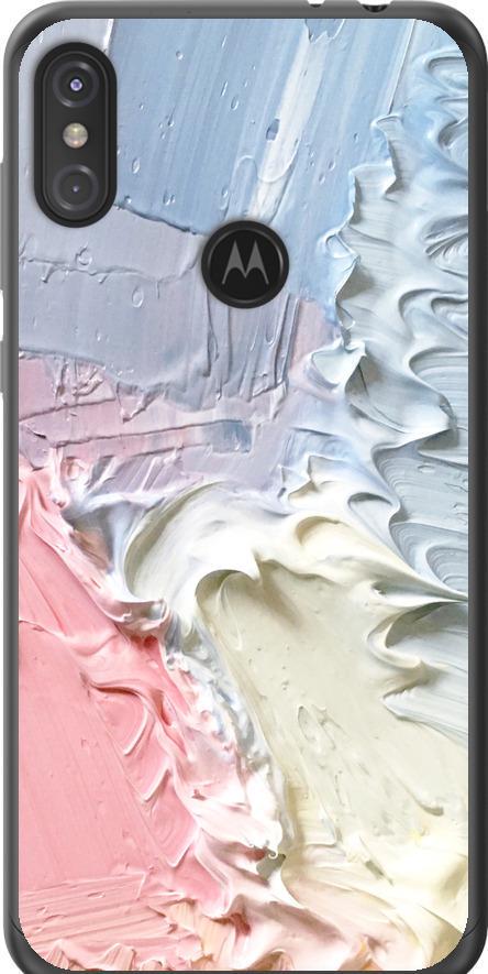 Чехол на Motorola One Power Пастель v1 (3981u-1588-42517)