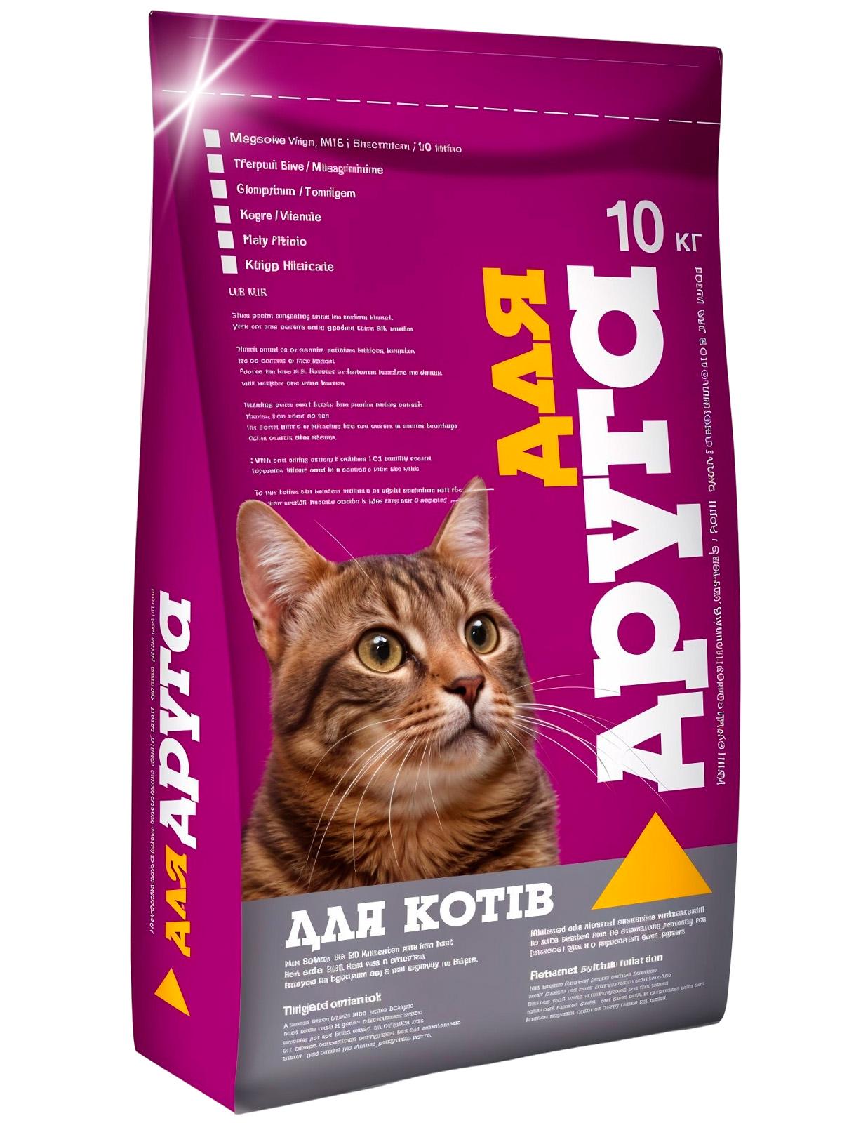 Корм для кошек сухой Для друга микс мяса 10 кг (554434110)