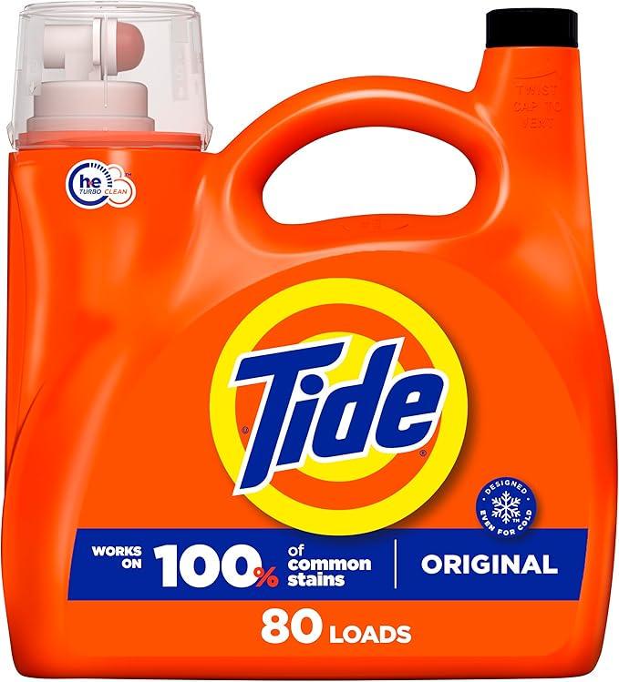 Пральний засіб рідкий Tide Original та Clean Breeze 80 завантажень Пральний засіб рідкий Tide Original та Clean Breeze 80 завантажень