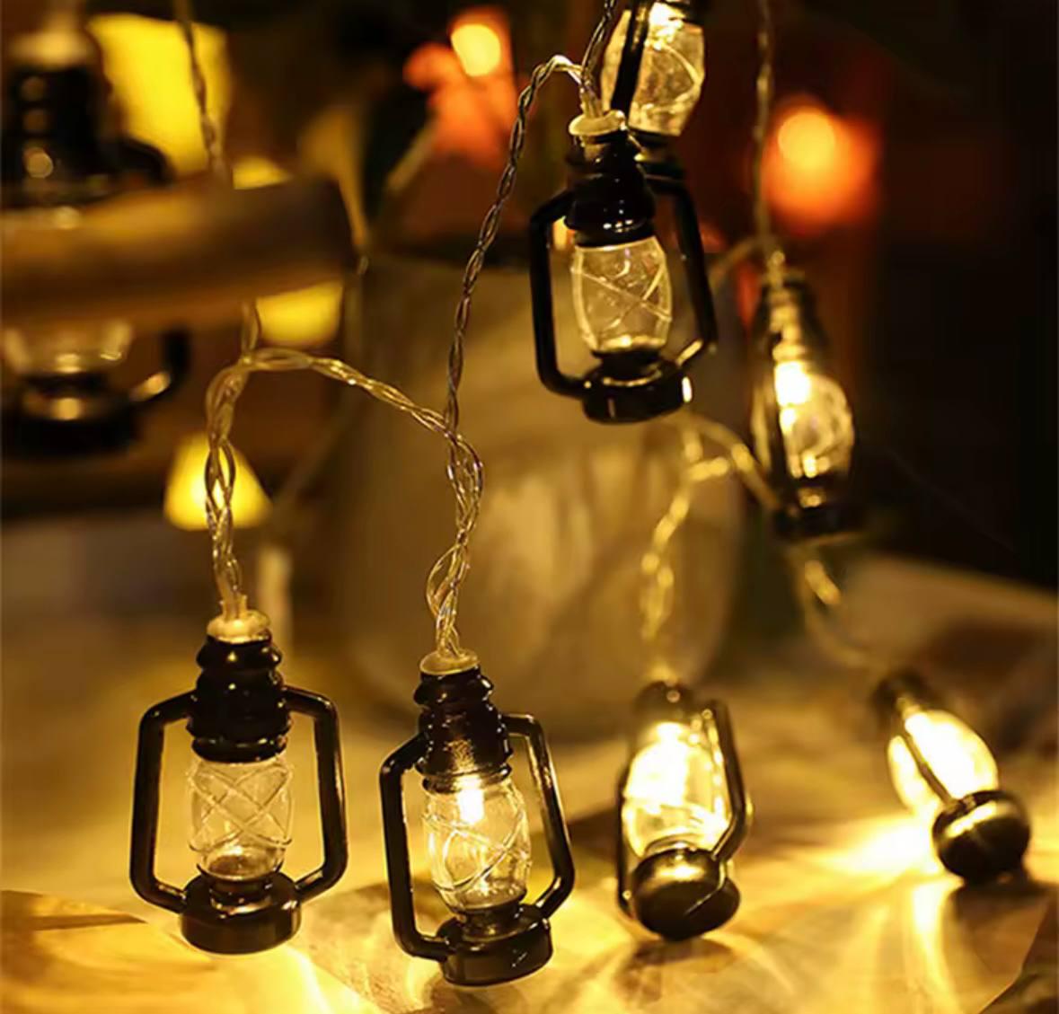 Гирлянда нитка Ретро фонарики 4,3 м от USB (45674d00) - фото 6 Гирлянда нитка Ретро фонарики 4,3 м от USB (45674d00) - фото 6