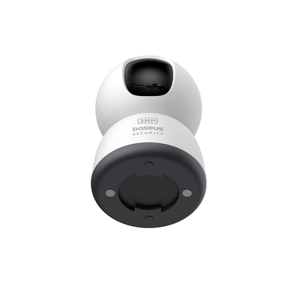Камера IP відеоспостереження BASEUS Security P1 Series Indoor 3MP OS EU Wi-Fi Wi-Fi 2,4 ГГц White (S0TV002132) - фото 5 Камера IP відеоспостереження BASEUS Security P1 Series Indoor 3MP OS EU Wi-Fi Wi-Fi 2,4 ГГц White (S0TV002132) - фото 5