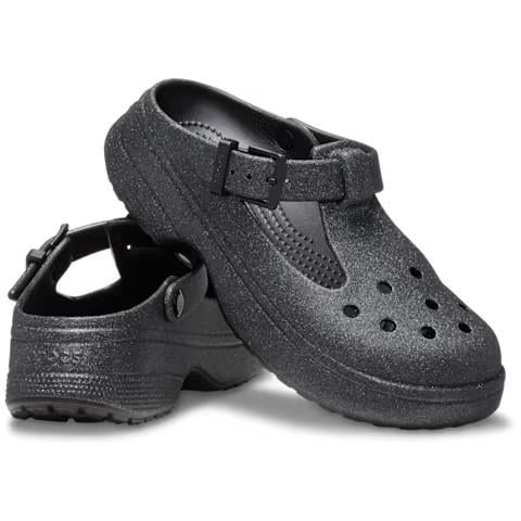 Сабо Crocs Classic Mary Jane Glitter р. 37-38 Черный (32158633)