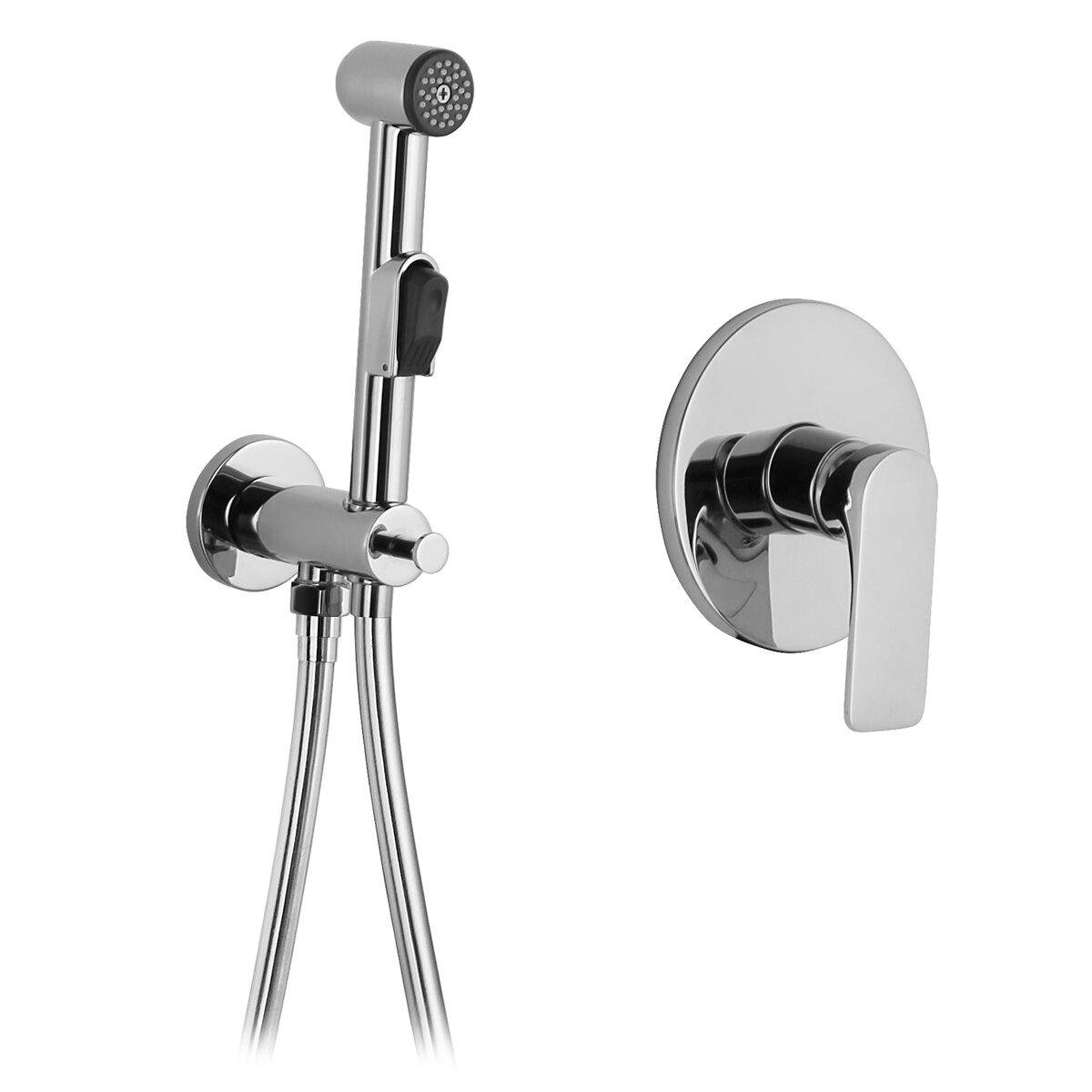 Смеситель Imprese BILINA скрытого монтажа с гигиеническим душем набор (TK-VR30225Z-BT)