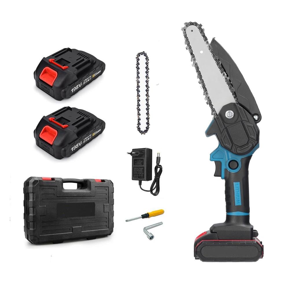 Пила акумуляторна 6" 2 АКБ 24v у пластмасовому кейсі (29164475)