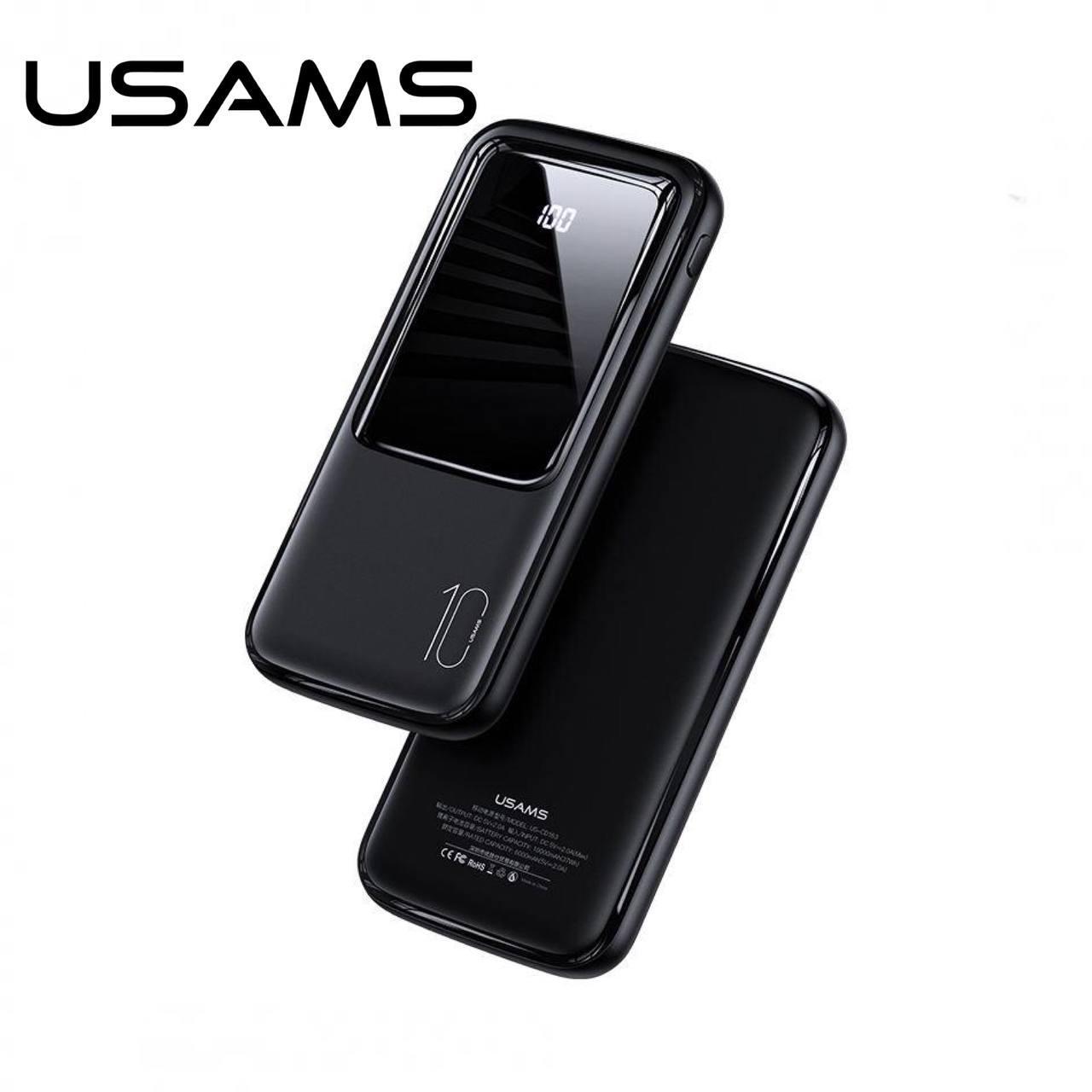 Внешний аккумулятор Usams US-CD163 PB58 10000 mAh - фото 2