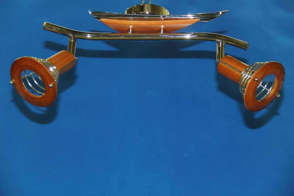 Бра з плафонами Ray L1282/2S CR+BRN (IR005020)