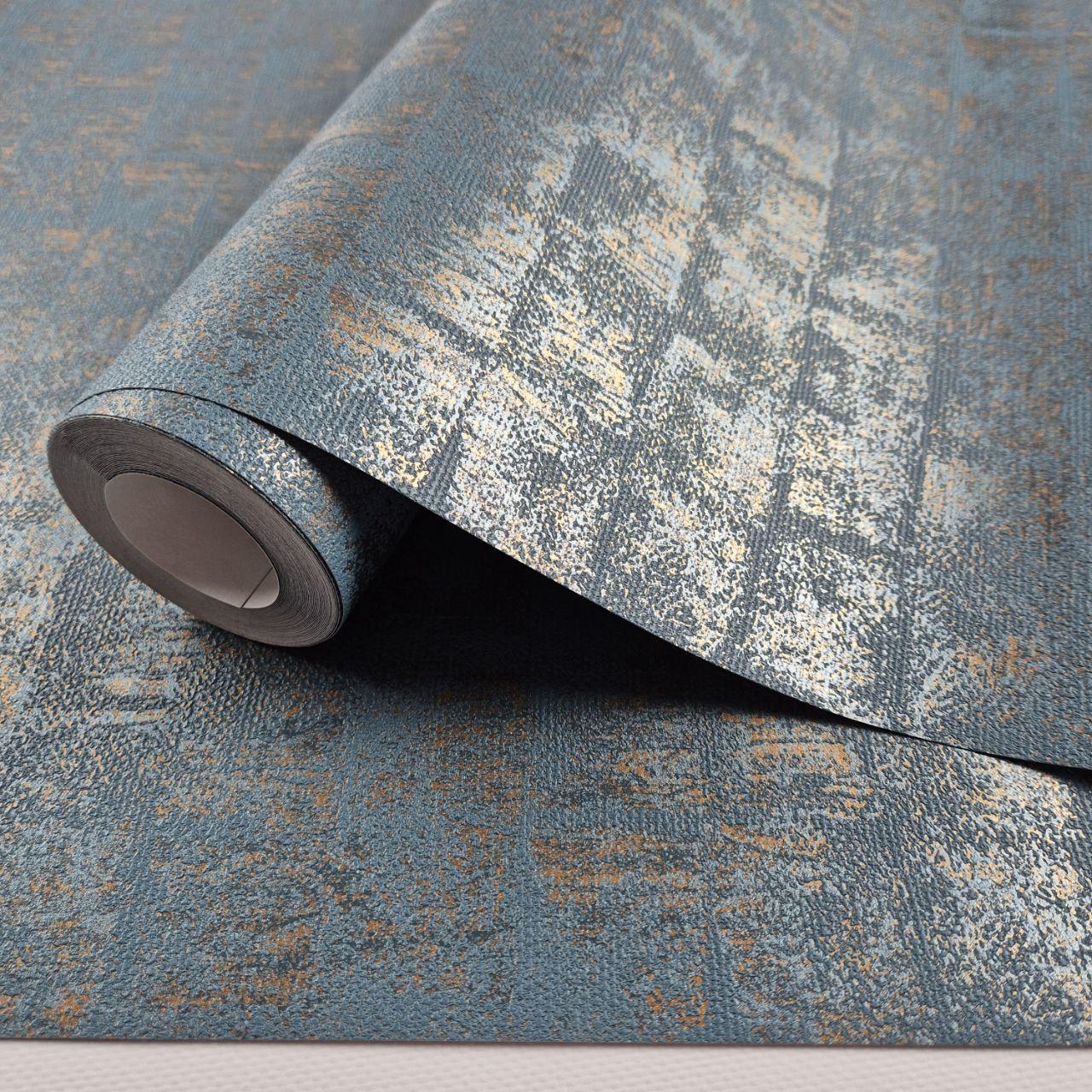 Обои виниловые Marburg 30827 0,53х10,05 м Синий (29747416)