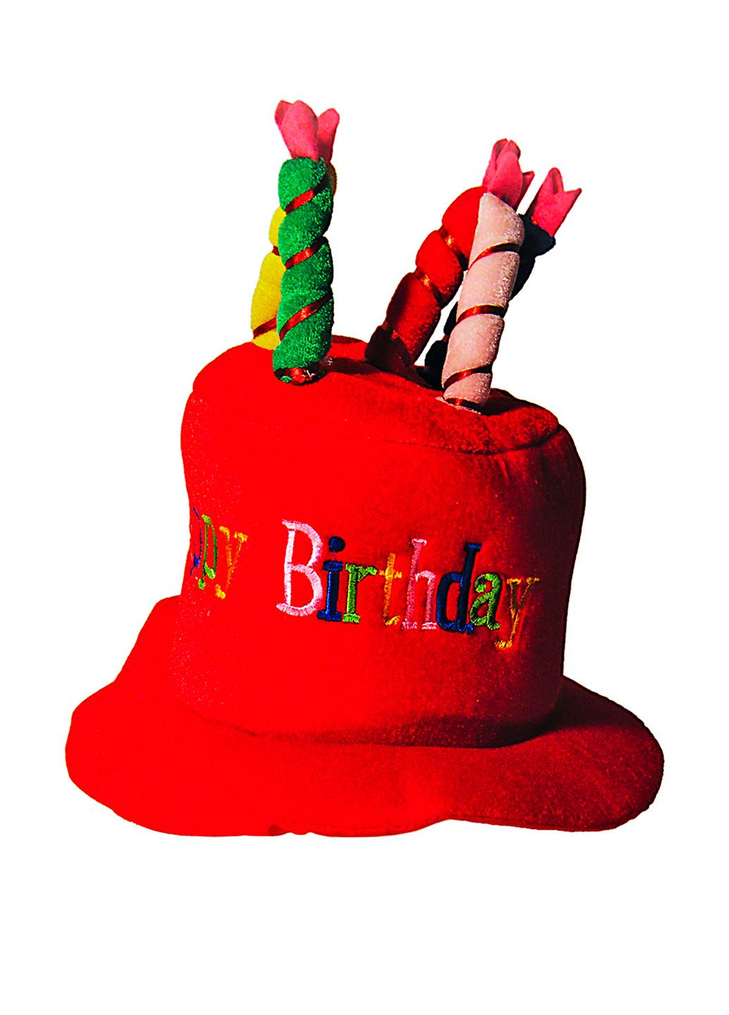 Шляпа Happy Birthday Красный (11-29)
