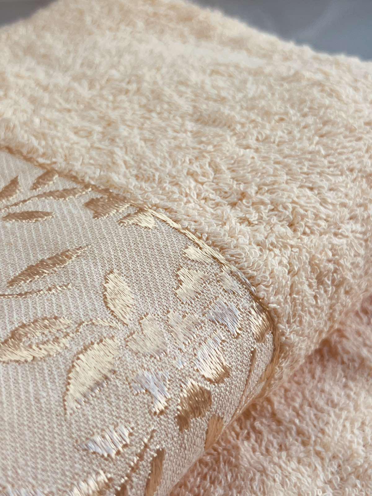 Набір рушників банне та для обличчя 70х40 см/50х90 см 2 шт. Персиковий (mame2v1cic1-persik) - фото 4 Набір рушників банне та для обличчя 70х40 см/50х90 см 2 шт. Персиковий (mame2v1cic1-persik) - фото 4